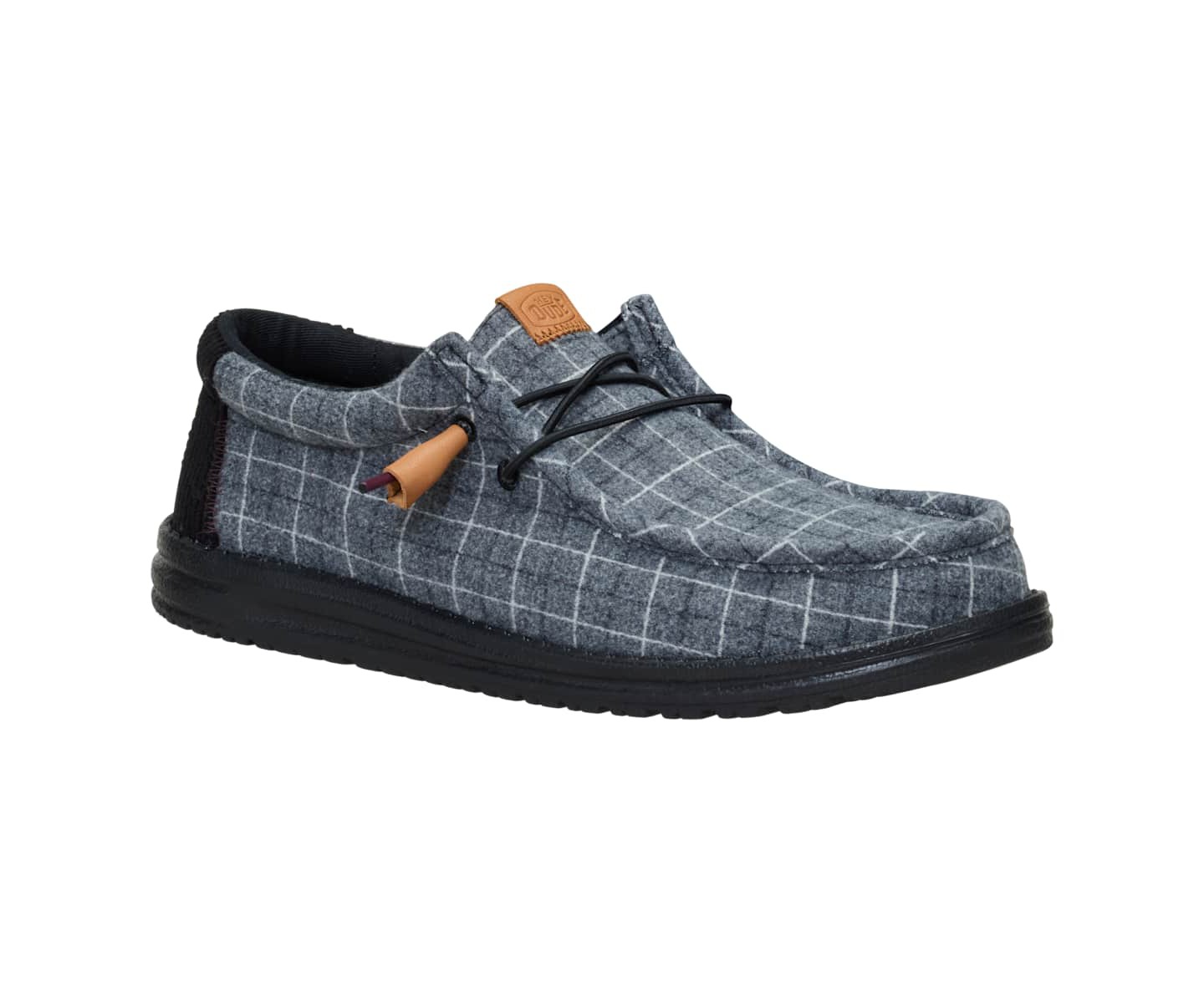 HEYDUDE Wally Plaid Corduroy, Black, 14, цвет: Чёрный — фото 5