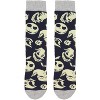The Nightmare Before Christmas Adult Jack Skellington Sally Oogie Boogie 2 Pack Mid-Calf Crew Socks For Men Women Multicoloured - 3 of 4