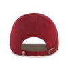 NCAA Indiana Hoosiers Fabric Washed Relaxed Fit Clean Up Baseball Hat: Team Logo Design - 2 of 2