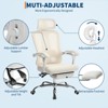 Ergonomic High-Back Office Chair with Footrest and Headrest, Adjustable Lumbar Mesh Computer Chair for Home Office or Gaming Room - 4 of 4