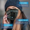 SereneLife 3-Ply Disposable Face Masks - SL3PLY50BK.3 - Black - 50 Count - Breathable Non-Woven Fabric - 2 of 4