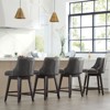 Spruce&Spring Counter Height Swivel Barstool Set of 2 - 3 of 4