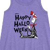 - Dr. Seuss - Cat in the Hat Happy Halloween Skeleton Cat Graphic Sleeveless Aline Dress - 2 of 3