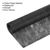 Unique Bargains Flower Wrapping Paper 30ft Floral Bouquet Waterproof Packaging Cotton for Wedding Party Black - 3 of 4