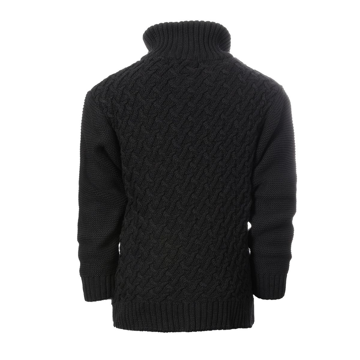 Gioberti Boy's Mock Neck Pullover Knitted Sweater - thumbnail 2