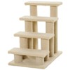 Sapphtopaz Cat Tree, Cat Tower with Large Condo Sisal Scratching Posts, 4 Climbing Ladder, Climbing Ladder, Cute Stair Shaped for Playing and Climbing - 4 of 4