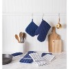 Design Imports Nautical Blue Terry Potholder (Set Of 3) - 2 of 4