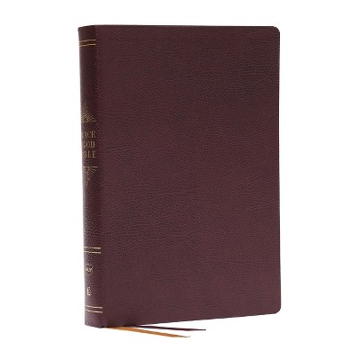 Peace of God Bible: Discover and Experience God's Shalom Throughout the Bible (Nkjv, Burgundy Bonded Leather, Red Letter, Comfort Print)