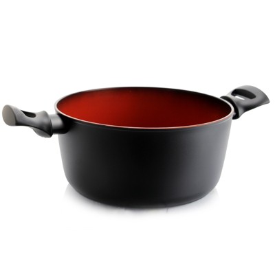 Gibson Tosca Terra-Cotta 4.75 Quart Aluminum Nonstick Dutch Oven