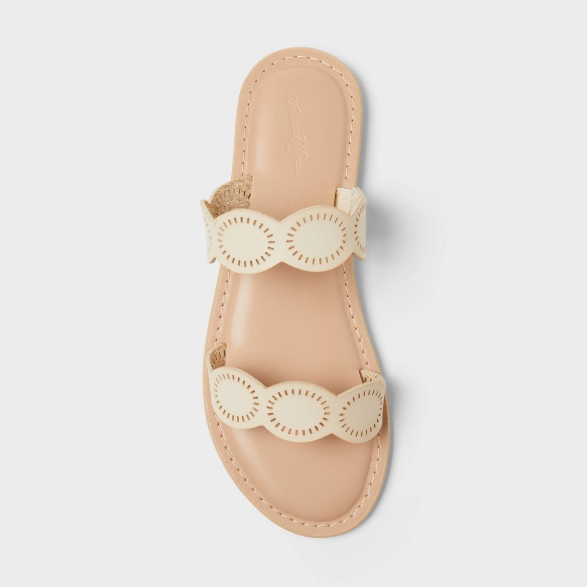 Женские сандалии Universal Thread Women’s Vita Sandals with Memory Foam Insole - Universal Thread™ Cream 6 — фото 3