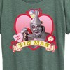 Women's - Wizard of Oz - Tin Man Heart Short Sleeve Graphic T-Shirt - 2 of 4