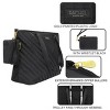 Rachel Rachel Roy Black Quilted Fabric 21 Weekender Tote - 4 of 4