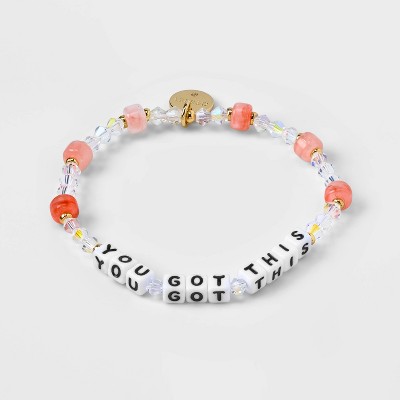 You Got This Beaded Bracelet - Little Words Project