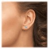 Hollywood Sensation Aria Cubic Zirconia Stud Earrings - 2 of 3