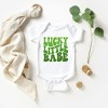 The Juniper Shop Lucky Little Babe Wavy Baby Bodysuit - image 2 of 2