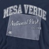 Men's Mesa Verde National Park State Line Crewneck Sweatshirt - 2 of 4
