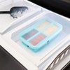 The Lakeside Collection 4-Cup Silicone Freezer Tray with Lid - 3 of 4