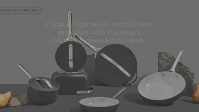 Caraway Cream Contemporary 14-Piece Glass Food Storage Set