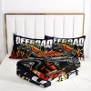 Acoinel 3 Pcs Monster Truck Comforter Set with 2 Pillowcases - 3 of 4