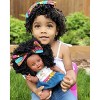 Orijin Bees Natural Ella 12" Baby Bee Doll - Black Hair with Brown Eyes - 3 of 4