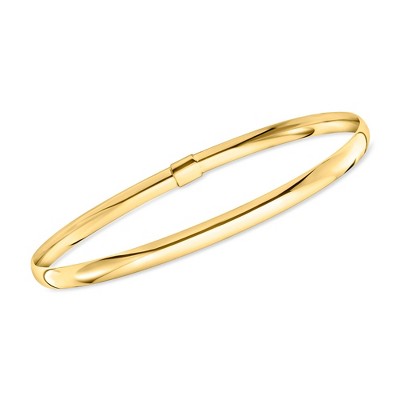 Ross-Simons Italian 14kt Yellow Gold Bangle Bracelet