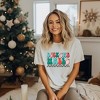 Simply Sage Market Women's Retro Deck The Halls Checkered Short Sleeve Garment Dyed Tee - 2 of 4
