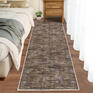 Area Rug, Living Room Machine Washable Rug, Modern Abstract Non-Slip Bedroom Rug, Solid Area Rug Home Decor - 1 of 4