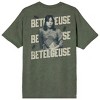 Beetlejuice Beetlejuice Astrid Betelgeuse Text Adult Monterrey Sage Crew Neck Short Sleeve T-shirt-Small - 3 of 4