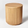 Dowel Fully Assembled Accent Table Natural - Threshold™ Designed With ...