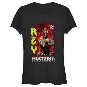 Juniors Womens WWE Rey Mysterio Poster T-Shirt - 1 of 4