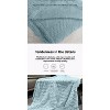 DOMETOUR Fuzzy Cable Knit Throw Blanket for Couch, 43.3 x55 Inches Cozy Blanket for Kids Women, Ultra Soft Lightweight Blanket for All Season - 4 of 4