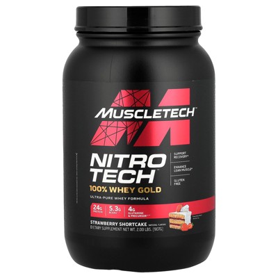 Muscletech Nitro Tech, 100% Whey Gold Protein Powders