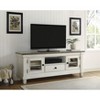 Sapphtopaz Retro TV Stand for TVs Up to 70" with Storage Cabinet&Drawer,Glass Door Console Table with Two-Tone Design TV Console for Living Room - 4 of 4