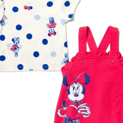 minnie mouse, red / white