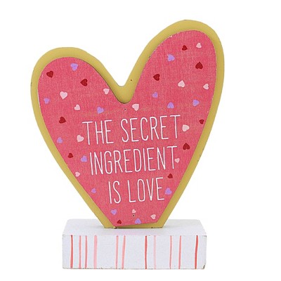 Ganz 5.0 Inch Decorative Heart On Base Valentine's Day Message Of Love Figurines