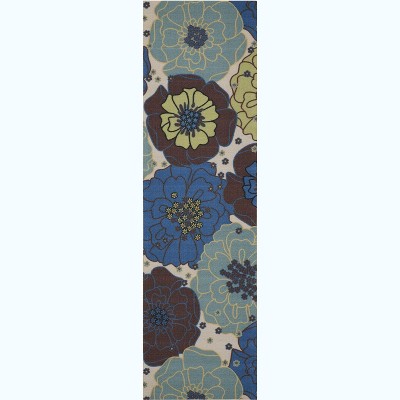 Nourison Home & Garden Oversized Flowers Indoor/outdoor Area Rug