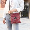 MKF Collection Lemuel M Signature Crossbody Purse and Handbags Women’s Vegan Leather Stylish Design by Mia K. - 3 of 4