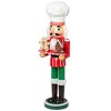 Northlight Gingerbread Chef Wooden Christmas Nutcracker - 15" - 4 of 4