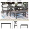 YOOCOZZ  6-Piece Dining Set with Rectangular Table - 4 of 4