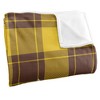 Rowan University Campus Plaid Spirit Silky Touch Super Soft Throw Blanket 50x60 - 3 of 4