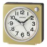 Seiko 2.6" Fuji Dark Bedside Alarm Clock