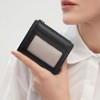 BEAFUP Small Wallets for Women -- RFID Blocking Bifold Genuine Leather Wallet with Zipper Coin Purse and 11 Card Slots for Daily Use,Travel - 2 of 4