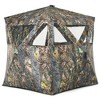 Aghana Digitals 3-Person Camouflage Hunting Blind: Pop-Up Hub Design with Large Mesh Windows, - 3 of 4