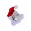 Unique Bargains Christmas Brooches Santa Claus Plush Red White 1Pcs - 4 of 4