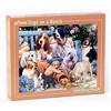 Vermont Christmas Store Dogs on a Bench Jigsaw Puzzle, Ages 12 and Up, 30 x 24 inch, 1000 Pieces - 2 of 3