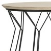 Alcott End Table - FOX4258A - Beige - Safavieh Couture - 3 of 4