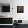 Stupell Industries Vintage Hippo Bathtub Black Framed Giclee Art - 2 of 4