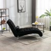 KTMBDW Chaise Lounge Indoor Button-Tufted Upholstered Sofa Recliner Lounge Chair for Living Room Bedroom Velvet - 4 of 4