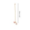 Unique Bargains Butterfly Heart Cup Chain Charm Water Cup Pendant 1 Pc - 2 of 4