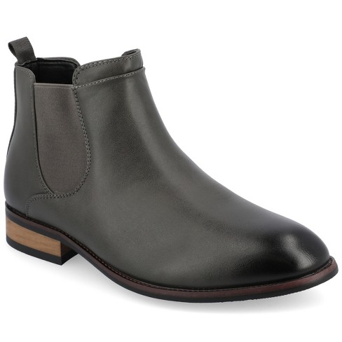 Men's pull on dress cheap boots